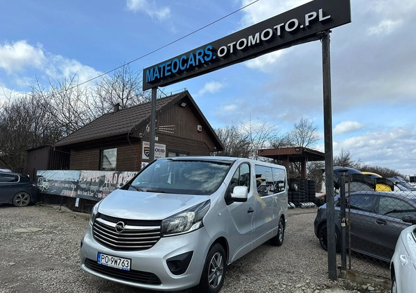 Opel Vivaro cena 74900 przebieg: 188000, rok produkcji 2017 z Koszalin małe 781